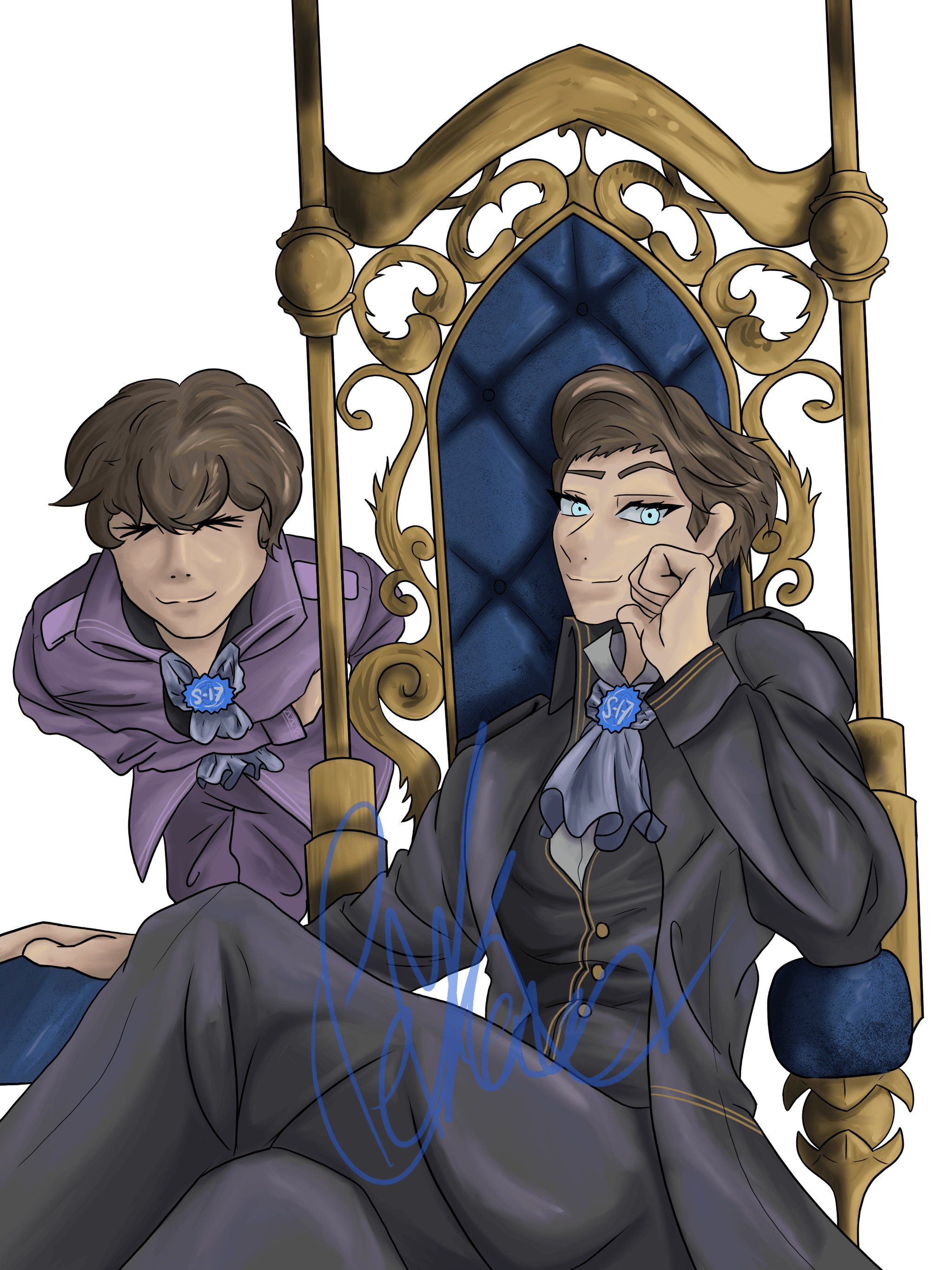 Lordly Pose